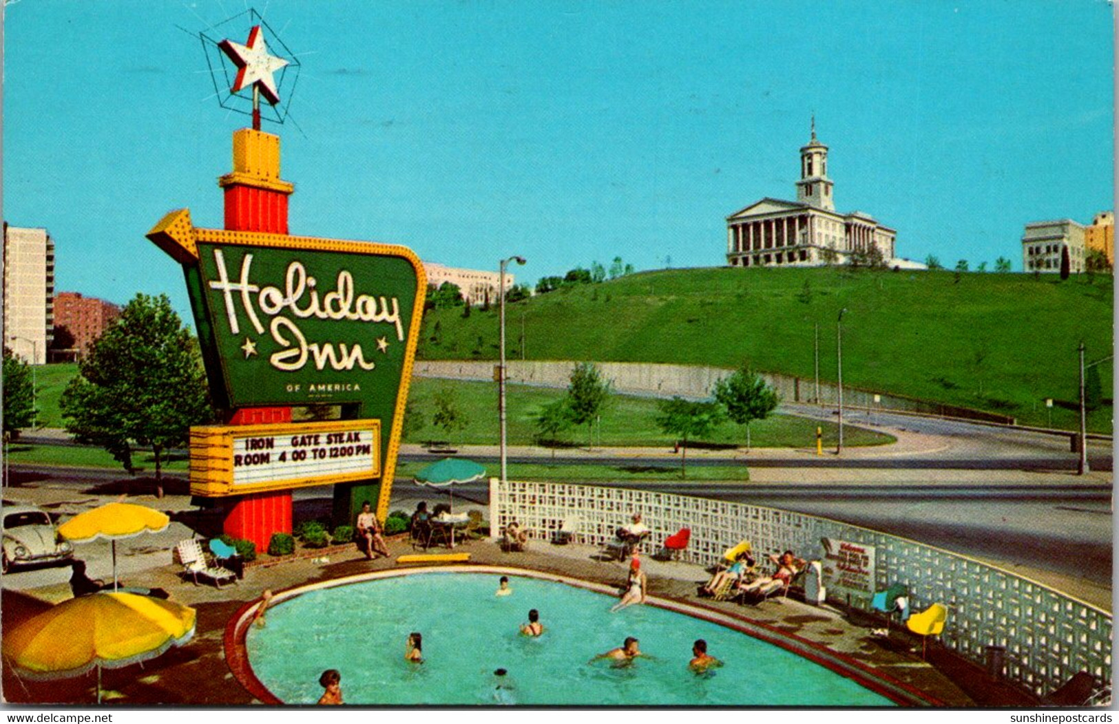 Tennessee Nashville Holiday Inn Capitol Inn 1964 - Nashville