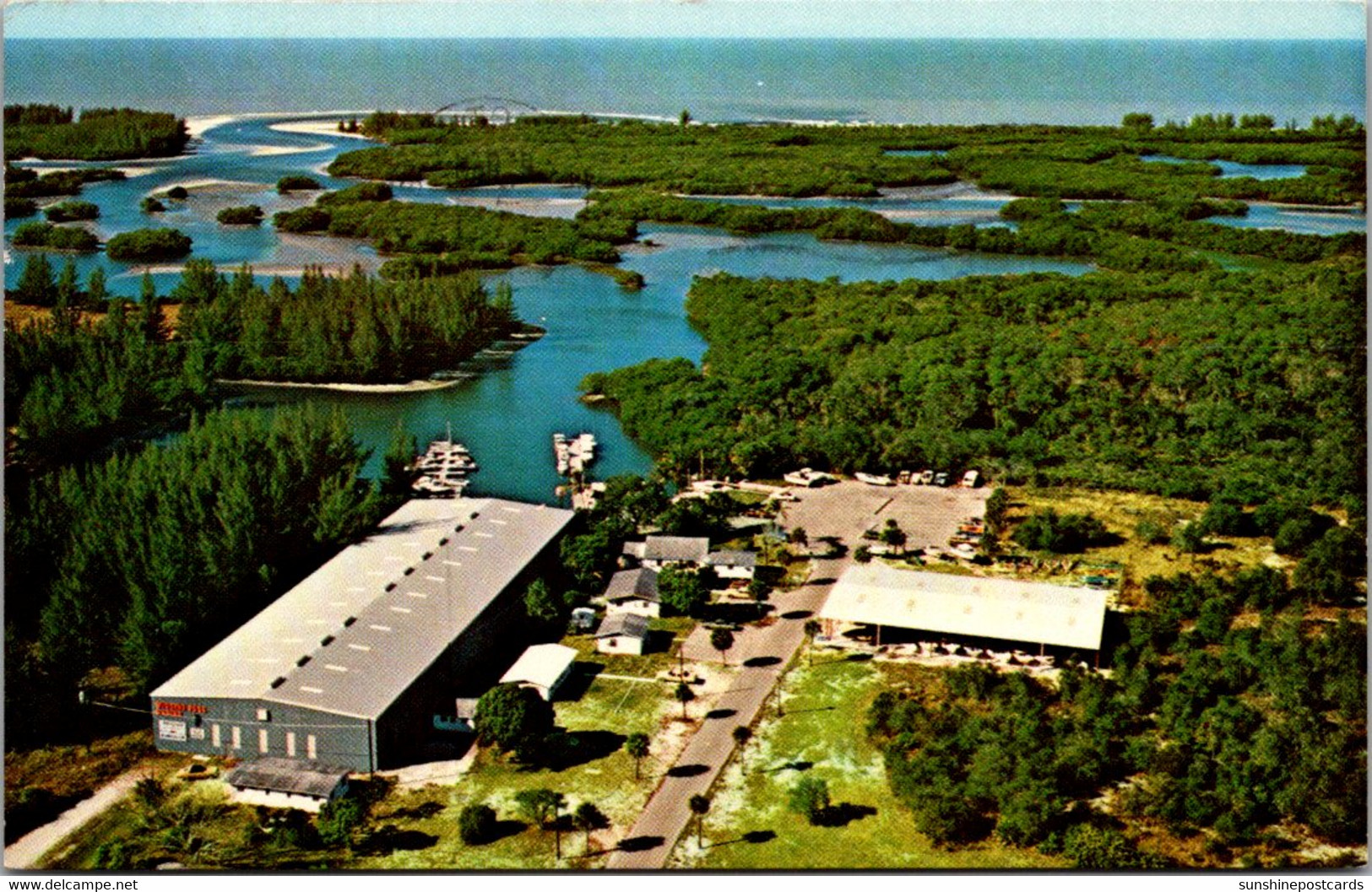 Florida Naples Wiggins Pass Marina 1979 - Naples