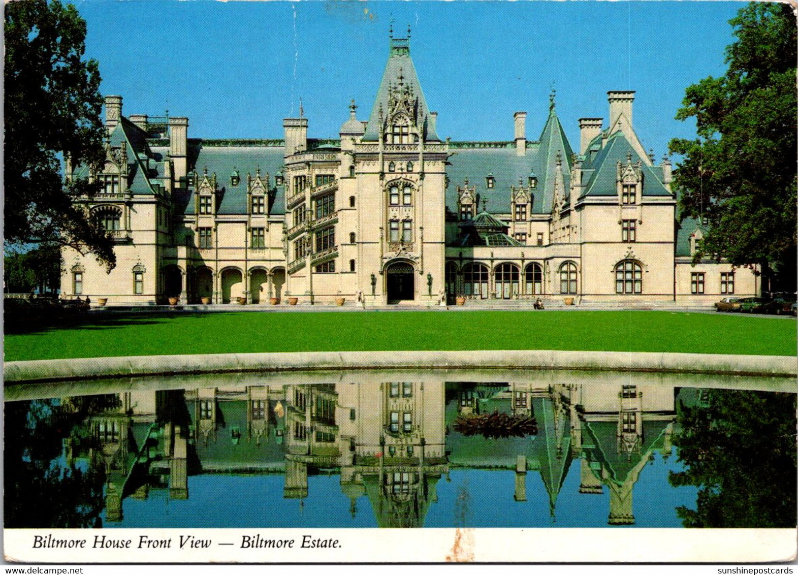 North Carolina Asheville Biltmore House Front View - Asheville