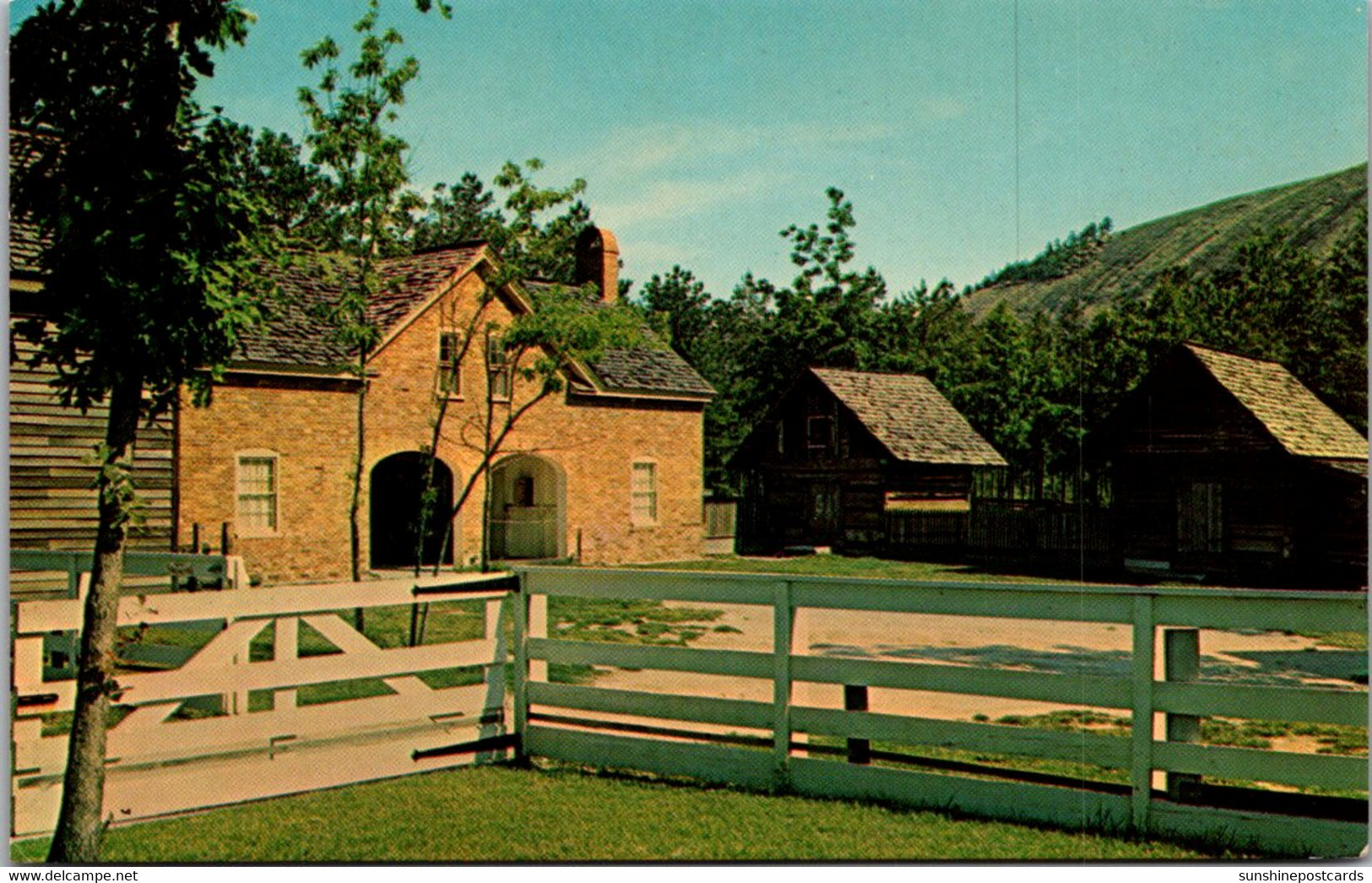 Georgia Stone Mountain Memorial Park Ante Bellum Plantation Barnyard Scene - Atlanta