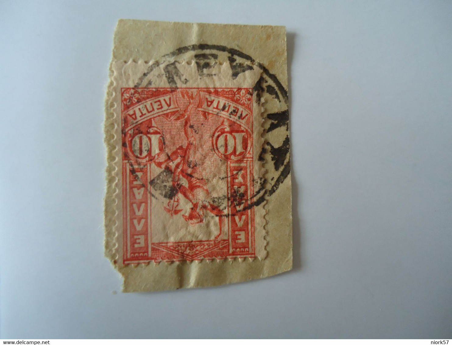 GREECE POSTMARK  ΛΕΥΚΑΣ 1905 - Marcophilie - EMA (Empreintes Machines)