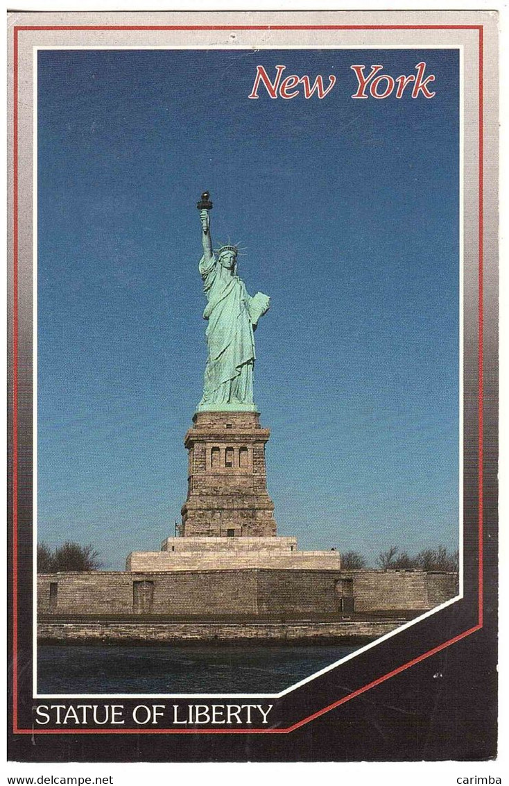 CARTOLINA PER ITALIA NEW YORK - Statua Della Libertà