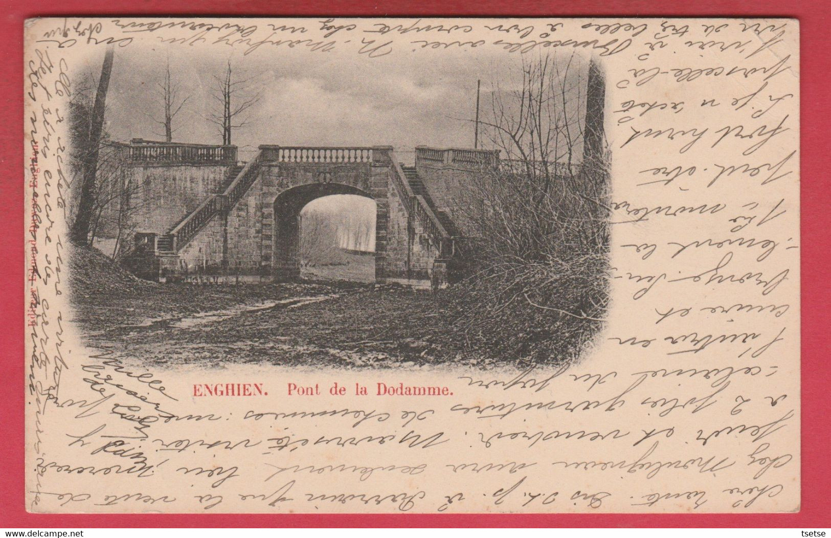 Enghien - Pont De La Dodane - 1900 ( Voir Verso ) - Edingen