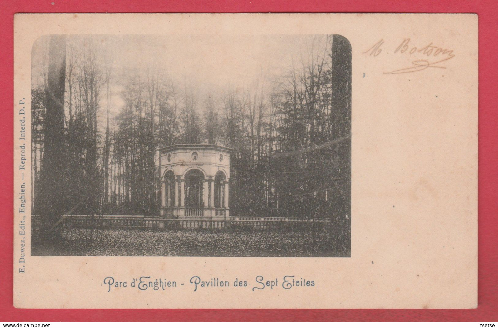 Enghien - Pavillon Des Sept Etoiles - 1901 ( Voir Verso ) - Enghien - Edingen