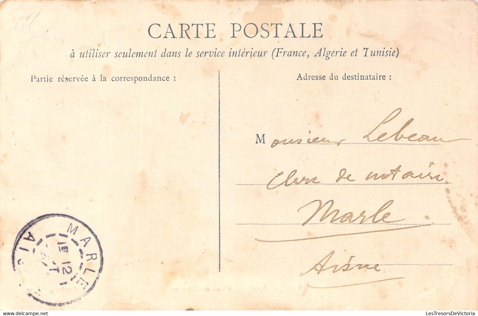 FRANCE - 02 - VOYENNE - Place Et Calvaire - Carte Postale Ancienne - Sonstige & Ohne Zuordnung