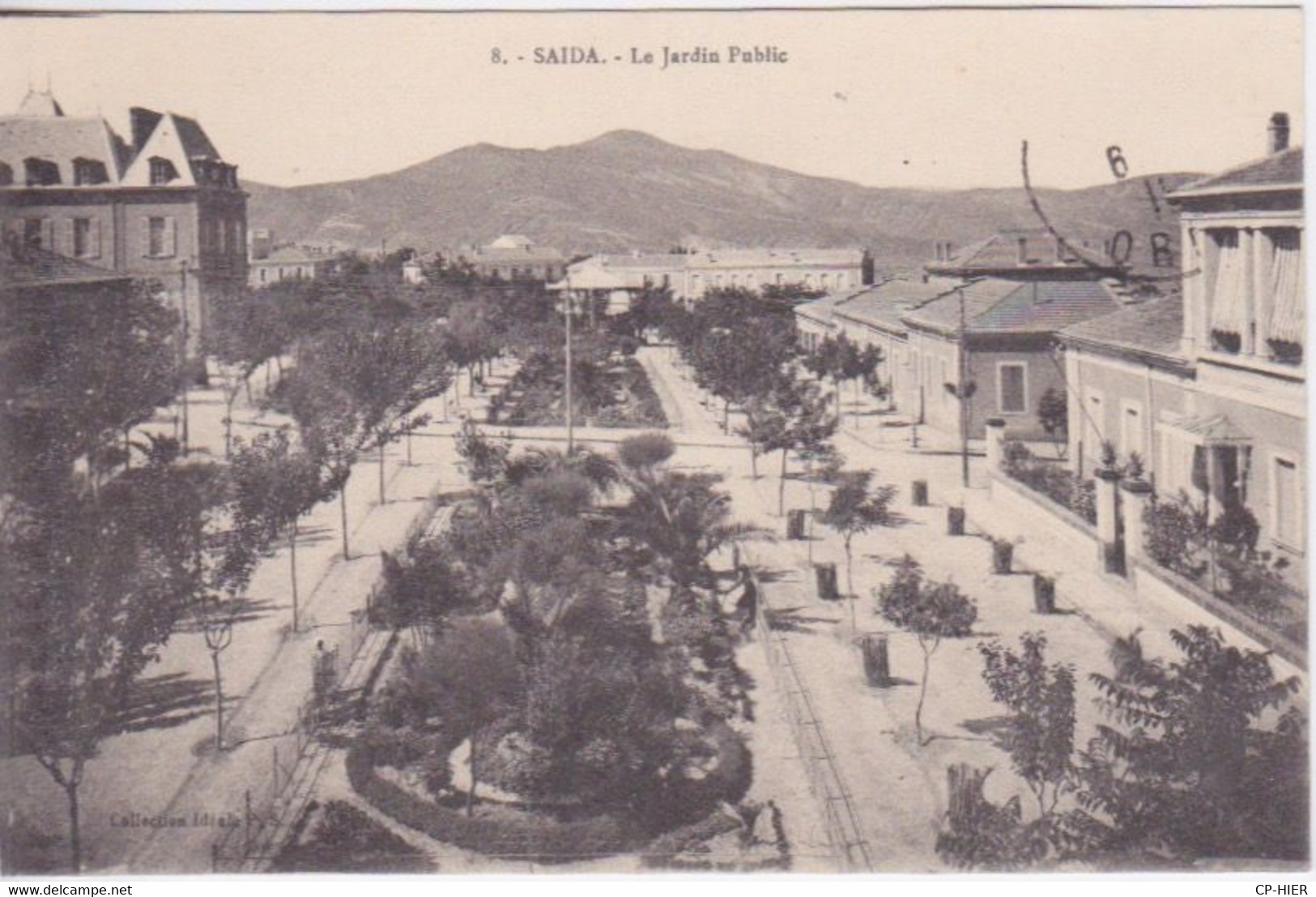 ALGERIE - SAIDA - LE JARDIN PUBLIC - Saïda