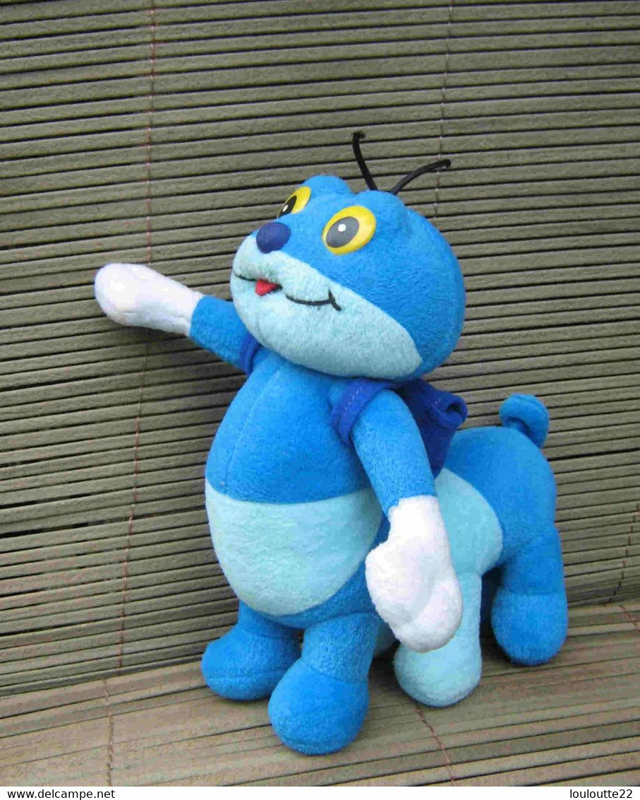 Chenille Bleue Grande  6 Pattes - Cuddly Toys
