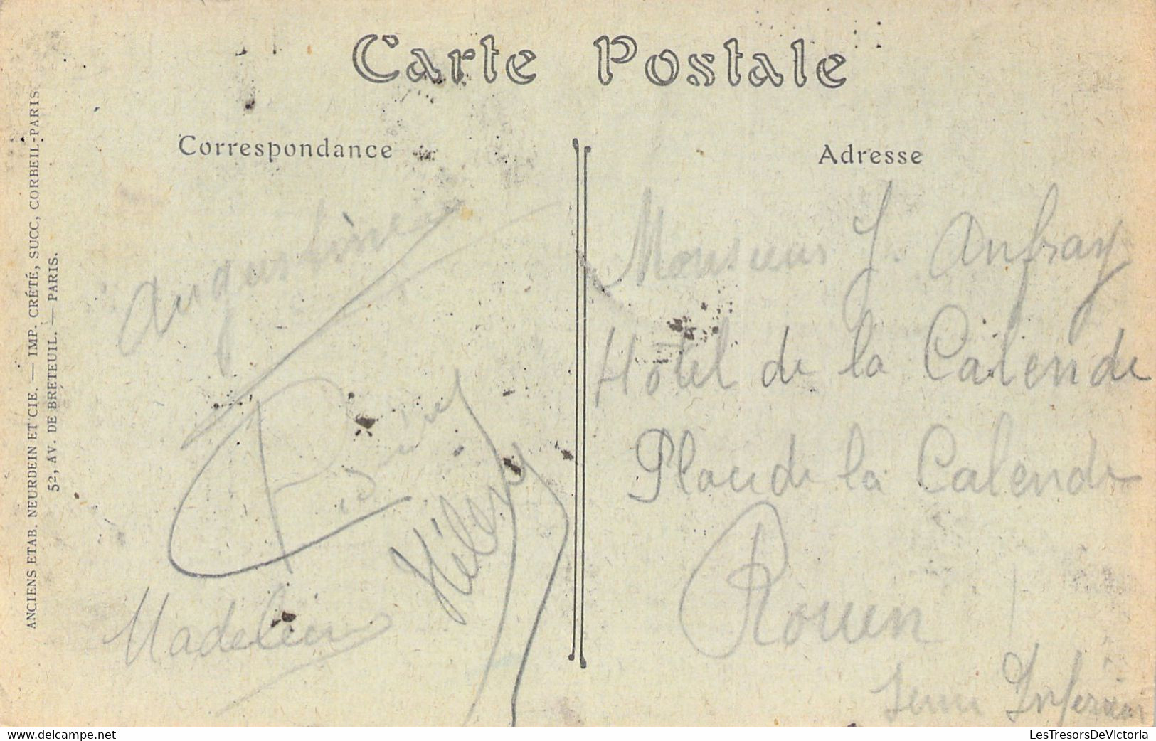 FRANCE - 14 - DEAUVILLE - La Rue Gontaut Biron - Voiture - Carte Postale Ancienne - Deauville