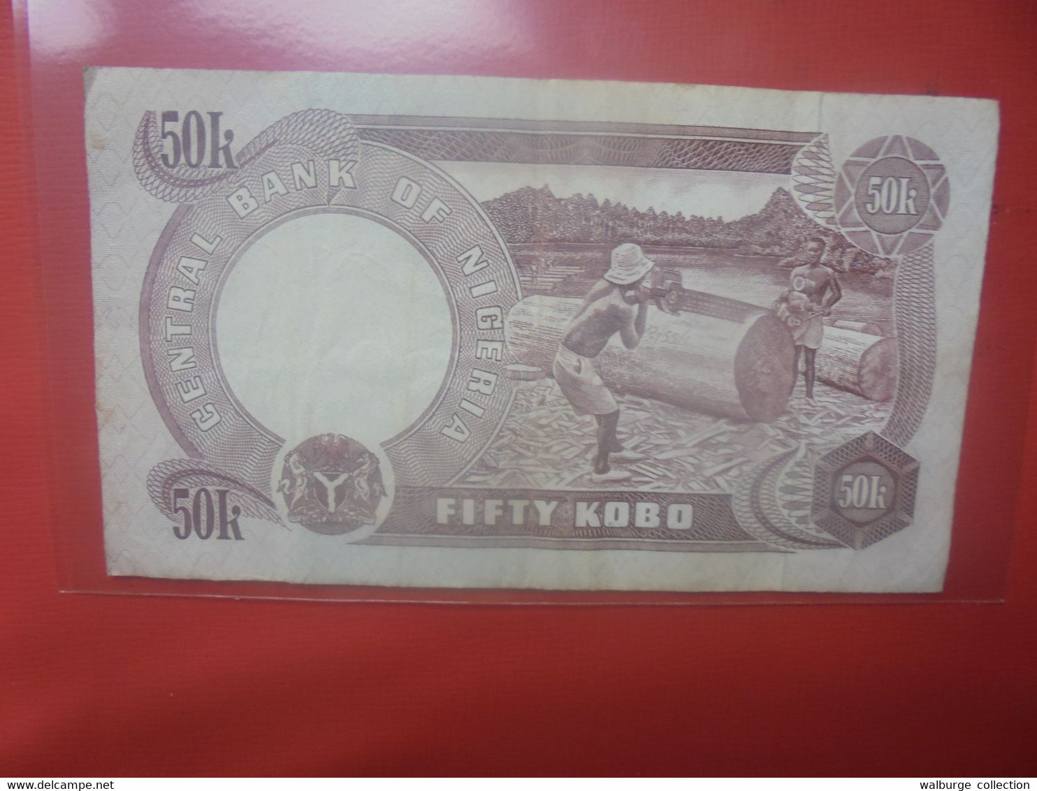 NIGERIA 50 KOBO 1973-78 Circuler (B.29) - Nigeria