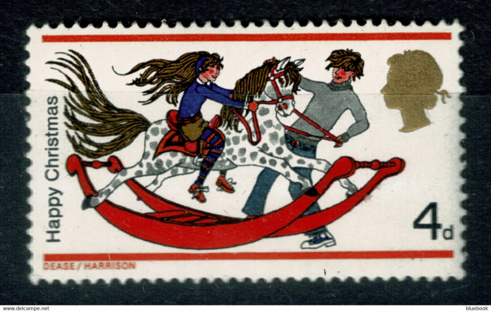 Ref 1598 - GB 1968 - Christmas 2 1/2d - Missing Phosphor MNH - Variétés, Erreurs & Curiosités