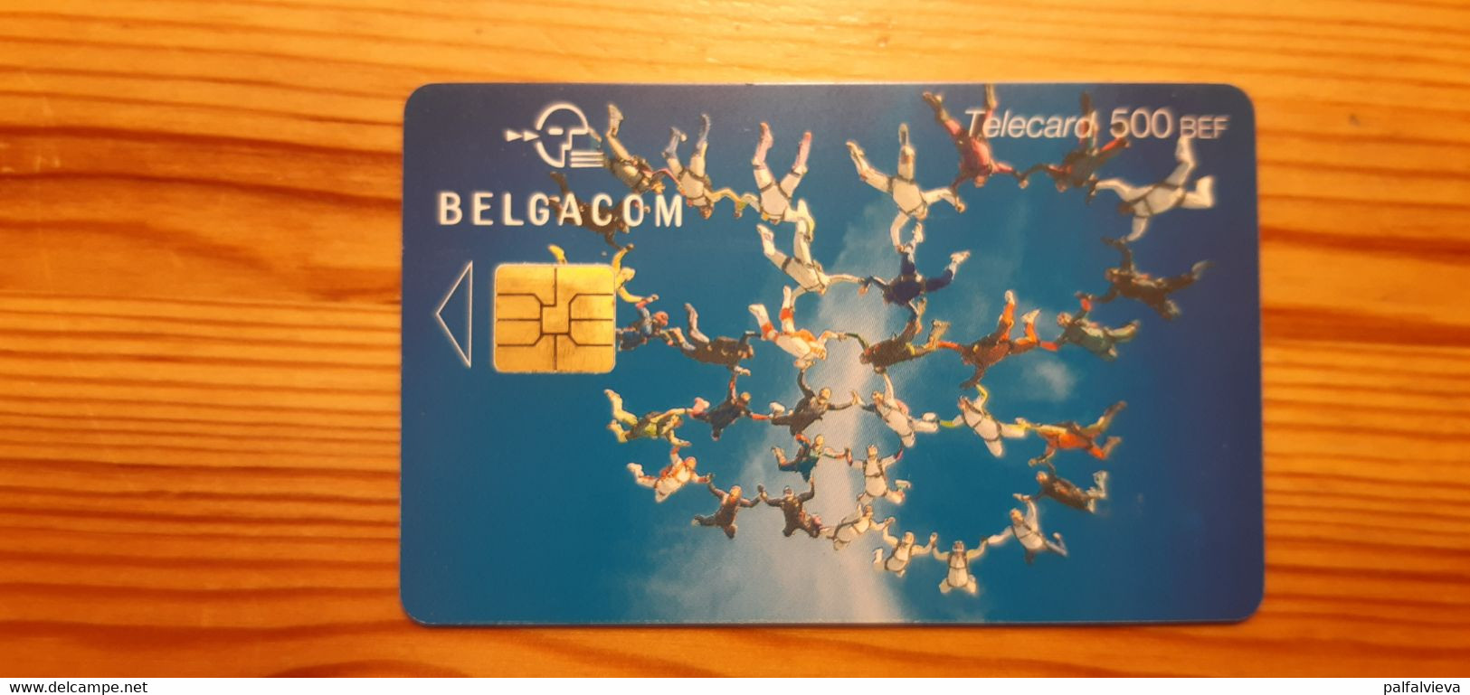Phonecard Belgium - Sport, Parachute - Con Chip