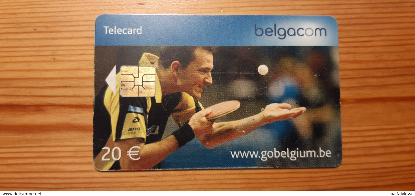 Phonecard Belgium - Sport, Table Tennis - Con Chip