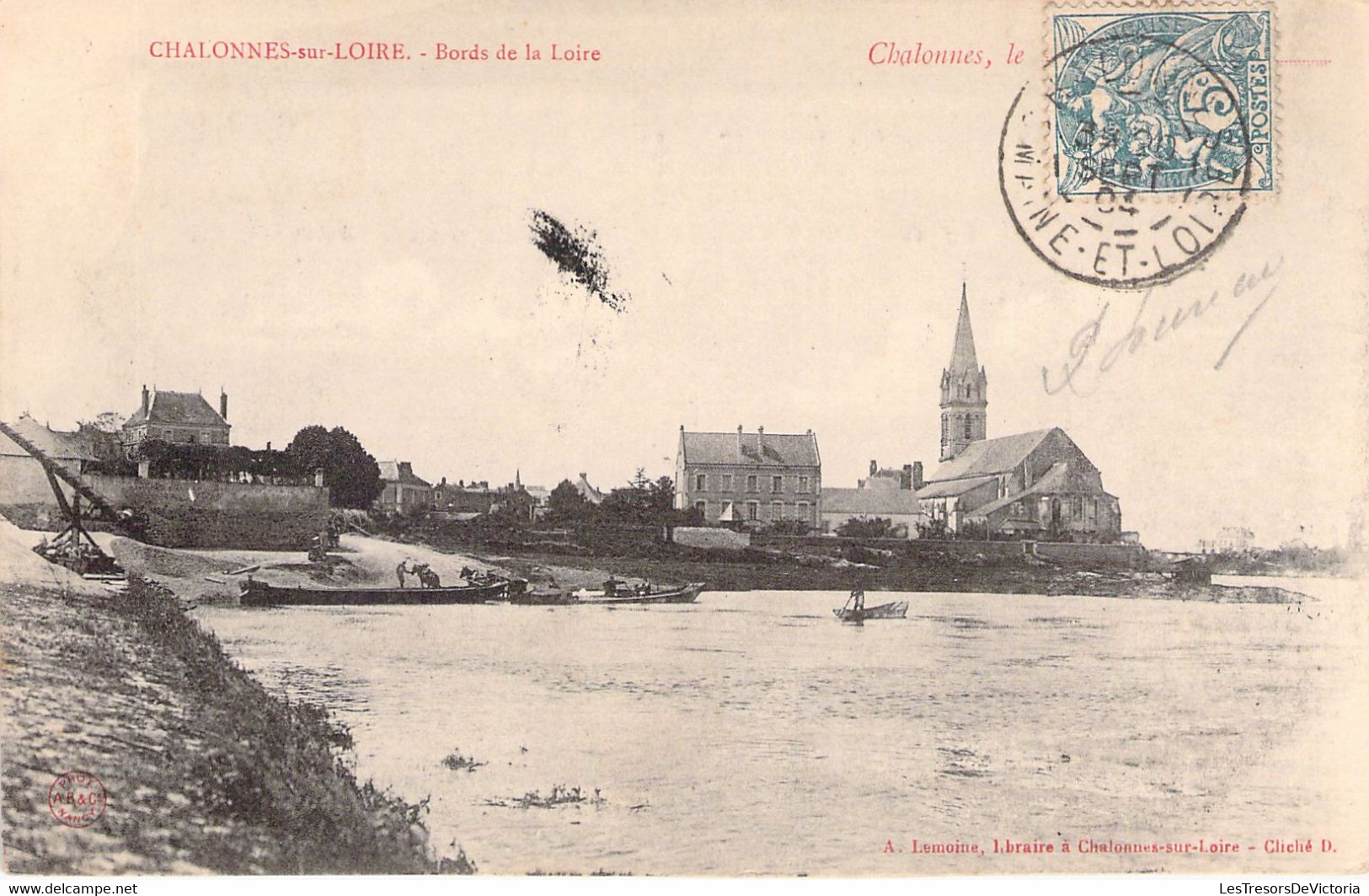 FRANCE - 49 - CHALONNES SUR LOIRE - Bords De La Loire - Carte Postale Ancienne - Chalonnes Sur Loire