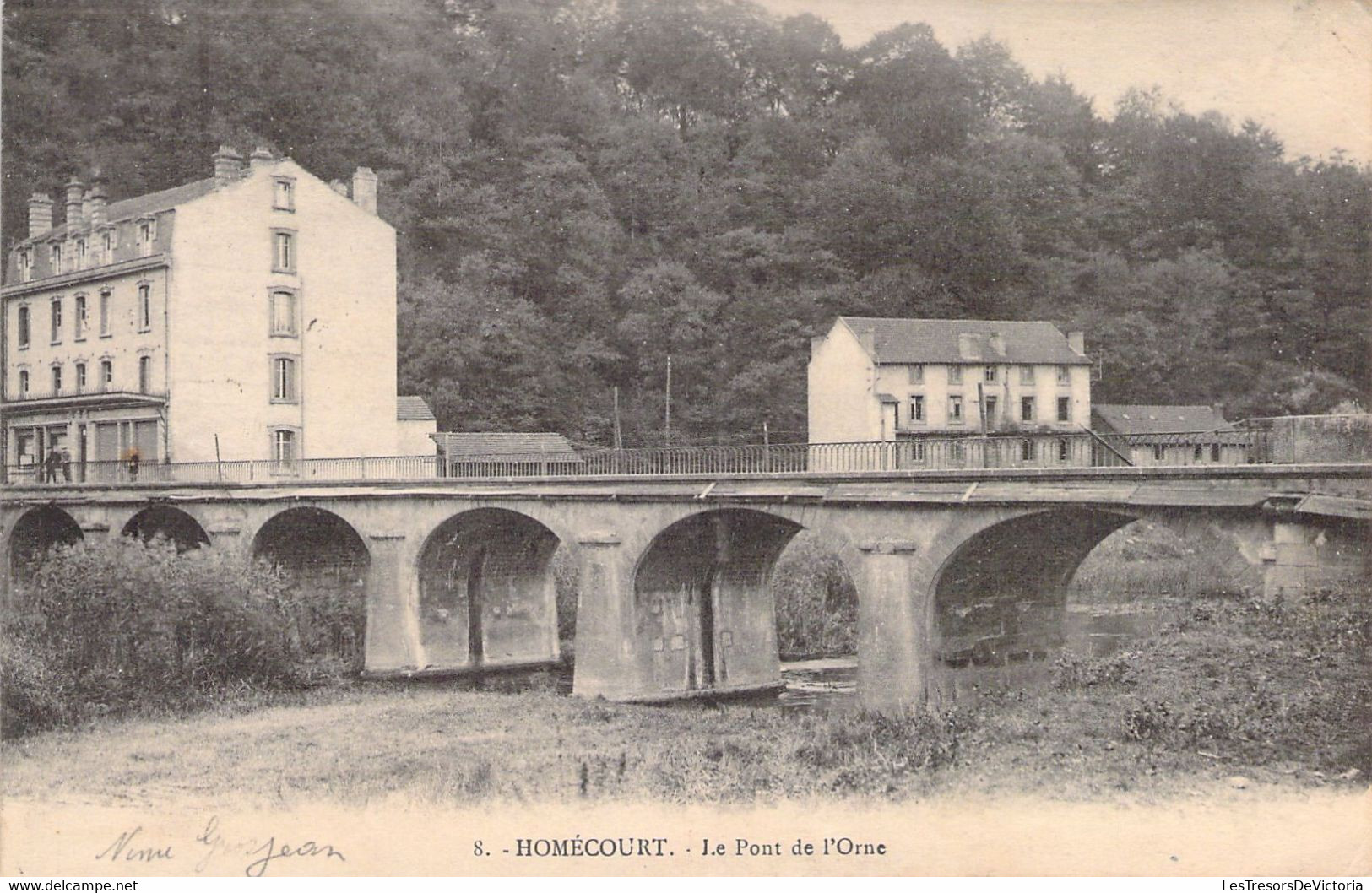 FRANCE - 54 - HOMECOURT - Le Pont De L'Orne - Carte Postale Ancienne - Homecourt