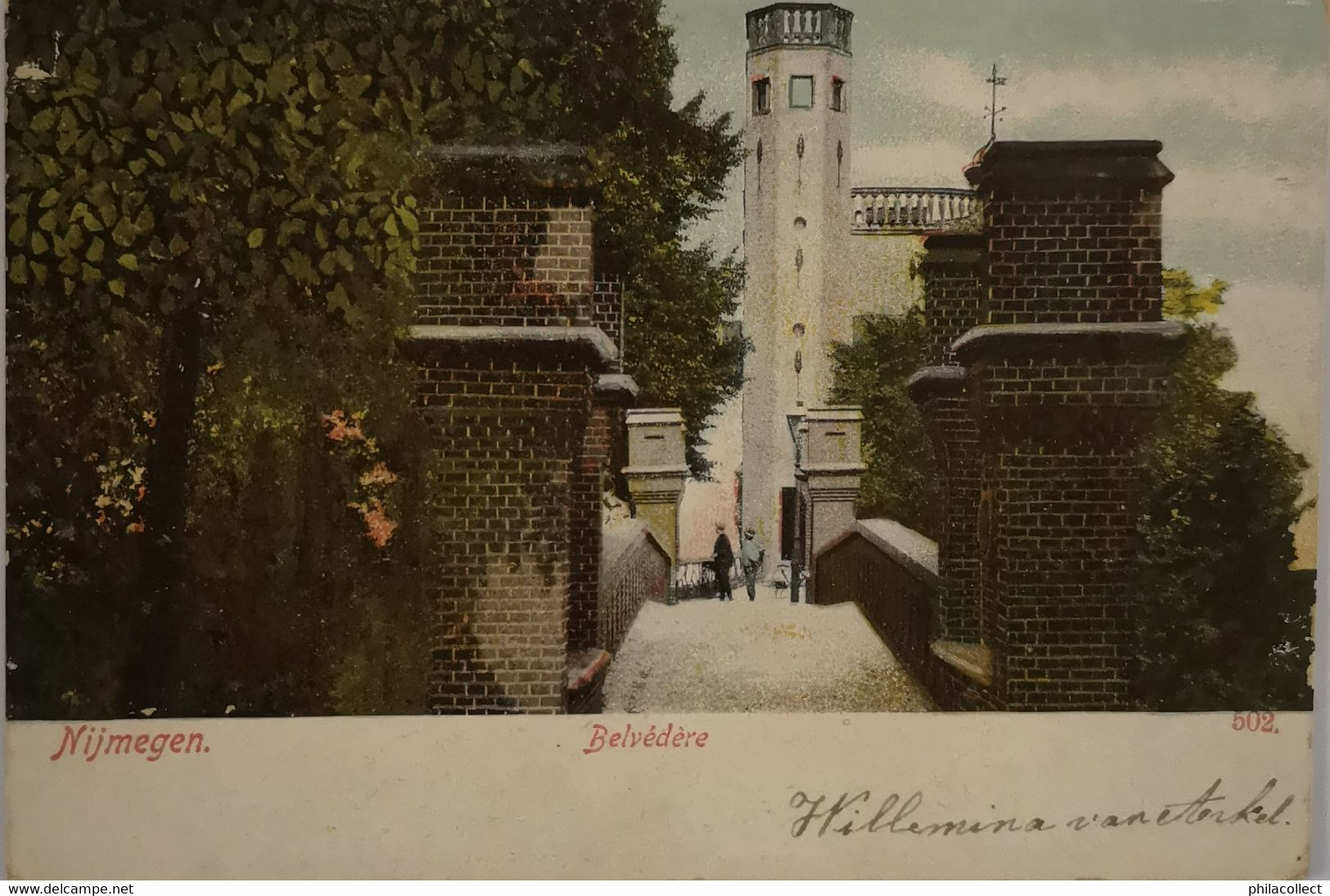 Nijmegen // Belvedere (niet Standaard) Ca 1900 - Nijmegen