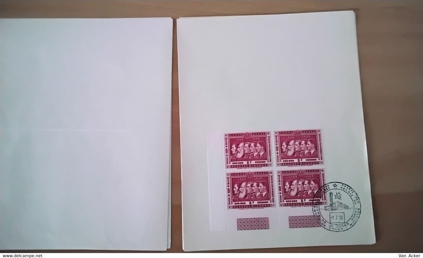 Nr.344/349**/°  50ste Verjaring Van Belgisch Congo . - Unused Stamps