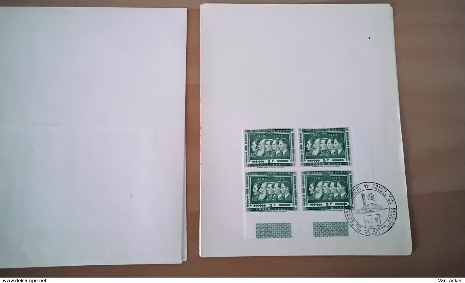 Nr.344/349**/°  50ste Verjaring Van Belgisch Congo . - Unused Stamps