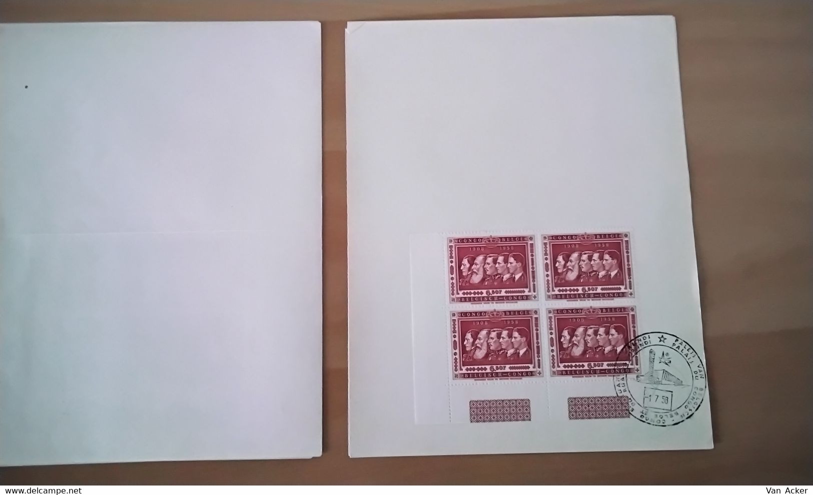 Nr.344/349**/°  50ste Verjaring Van Belgisch Congo . - Unused Stamps