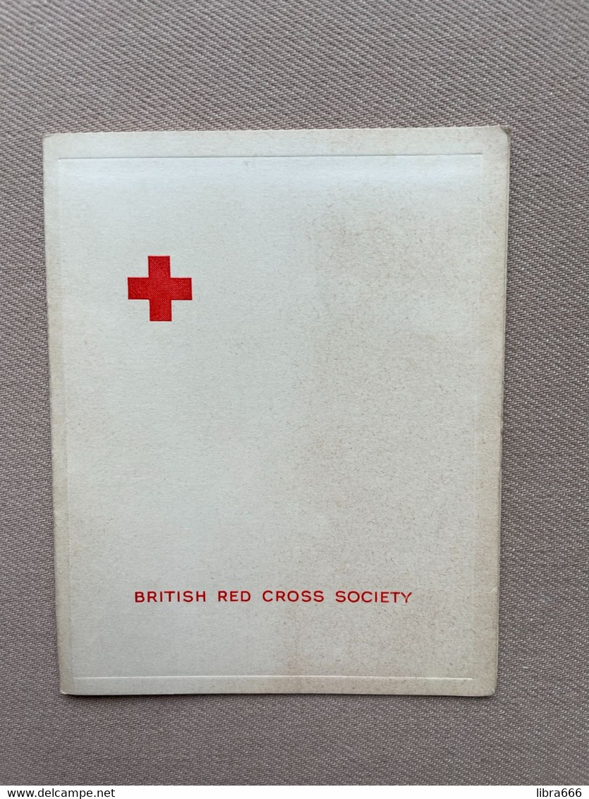BRITISH RED CROSS SOCIETY 1957 - Her Majesty Queen Elizabeth With The Earl Of Woolton - Best Wishes For Christmas - Croix-Rouge