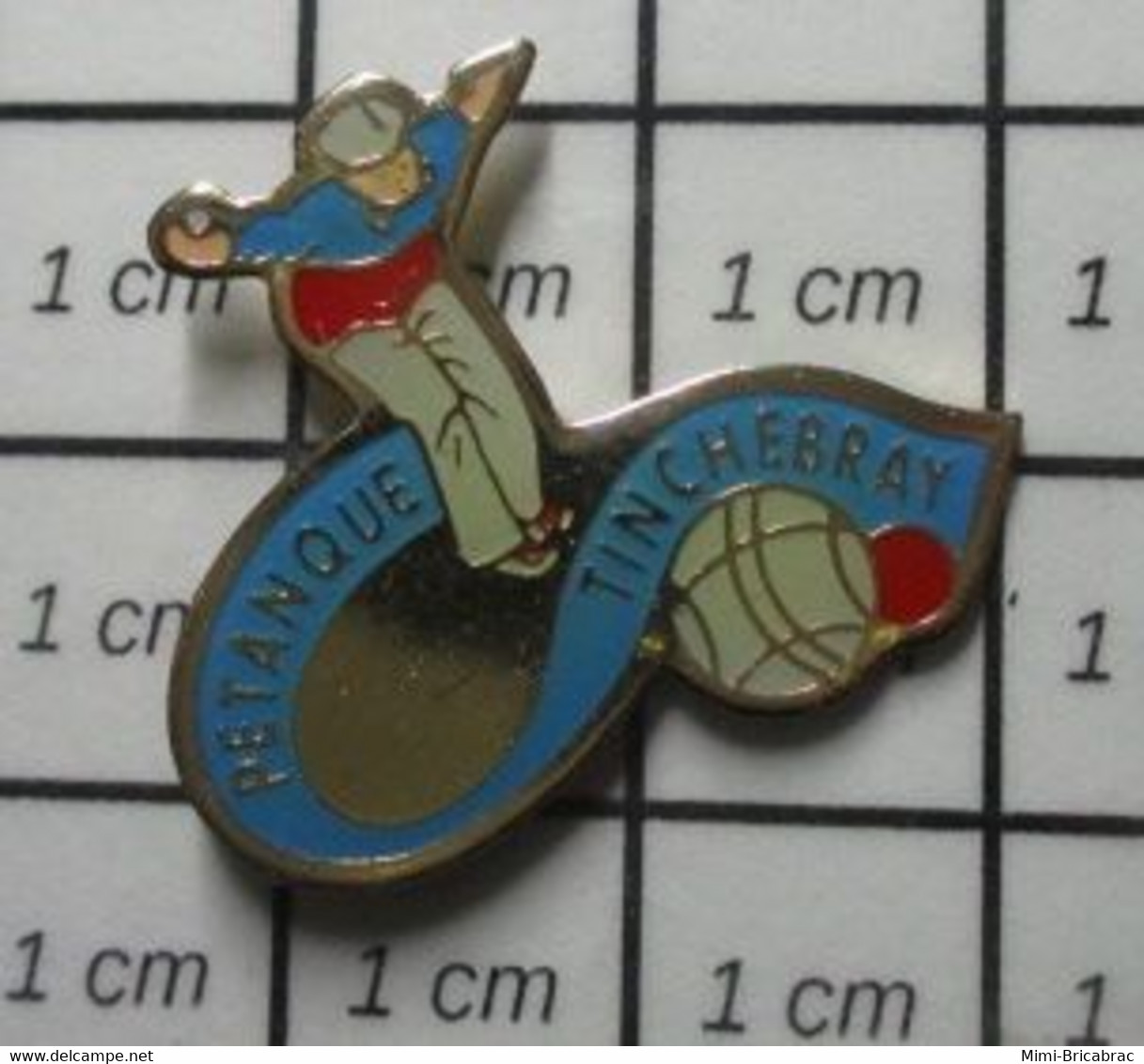 414a Pin's Pins / Beau Et Rare / SPORTS / PETANQUE CLUB TINCHEBRAY ORNE - Pétanque