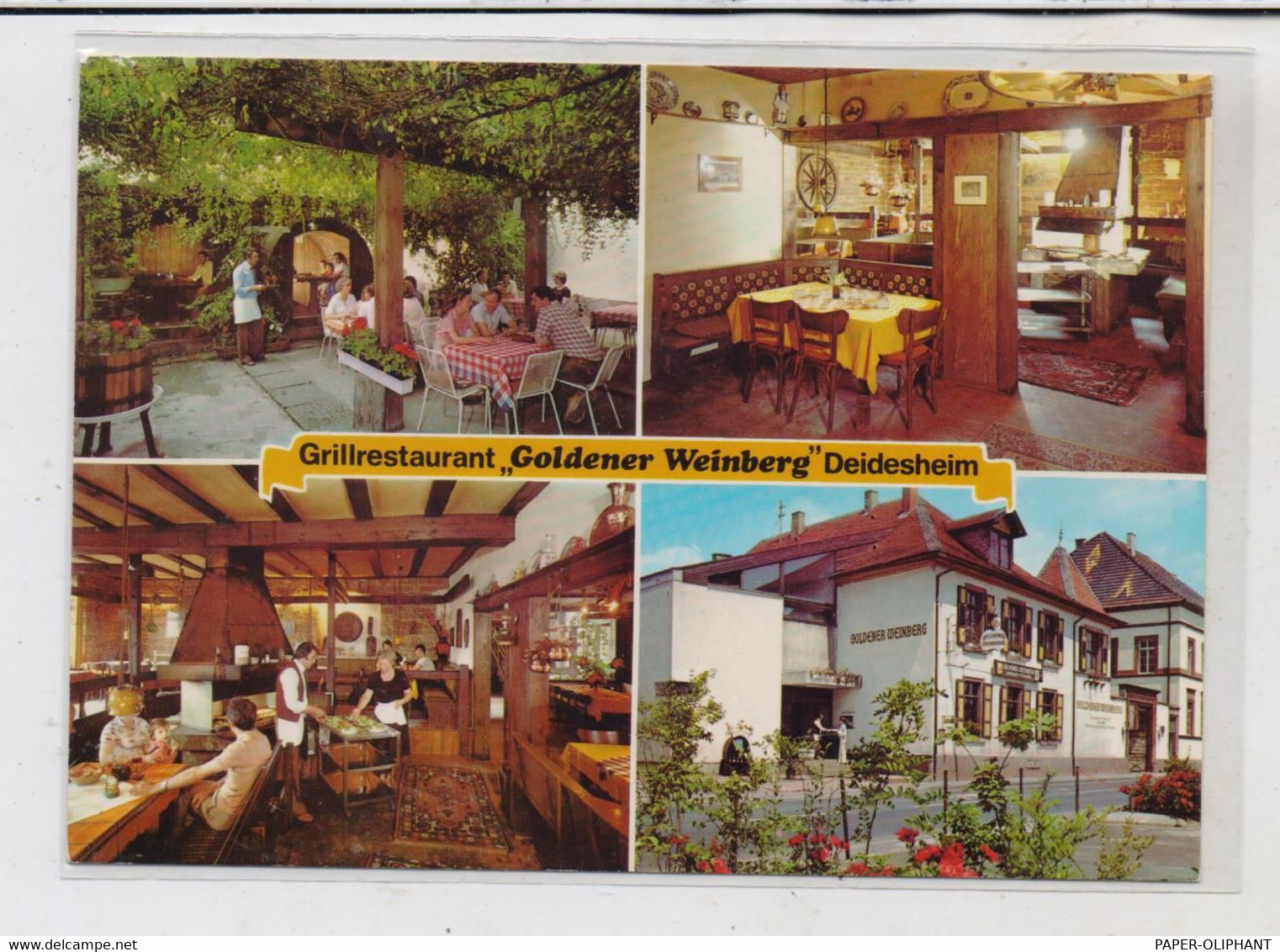 6705 DEIDESHEIM, Restaurant Goldener Weinberg - Deidesheim