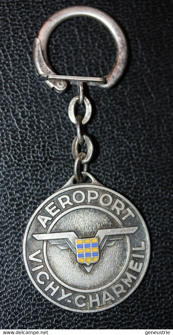 Porte-clés Aviation "Aéroport De Vichy - Charmeil" Porte-clefs - Publicités