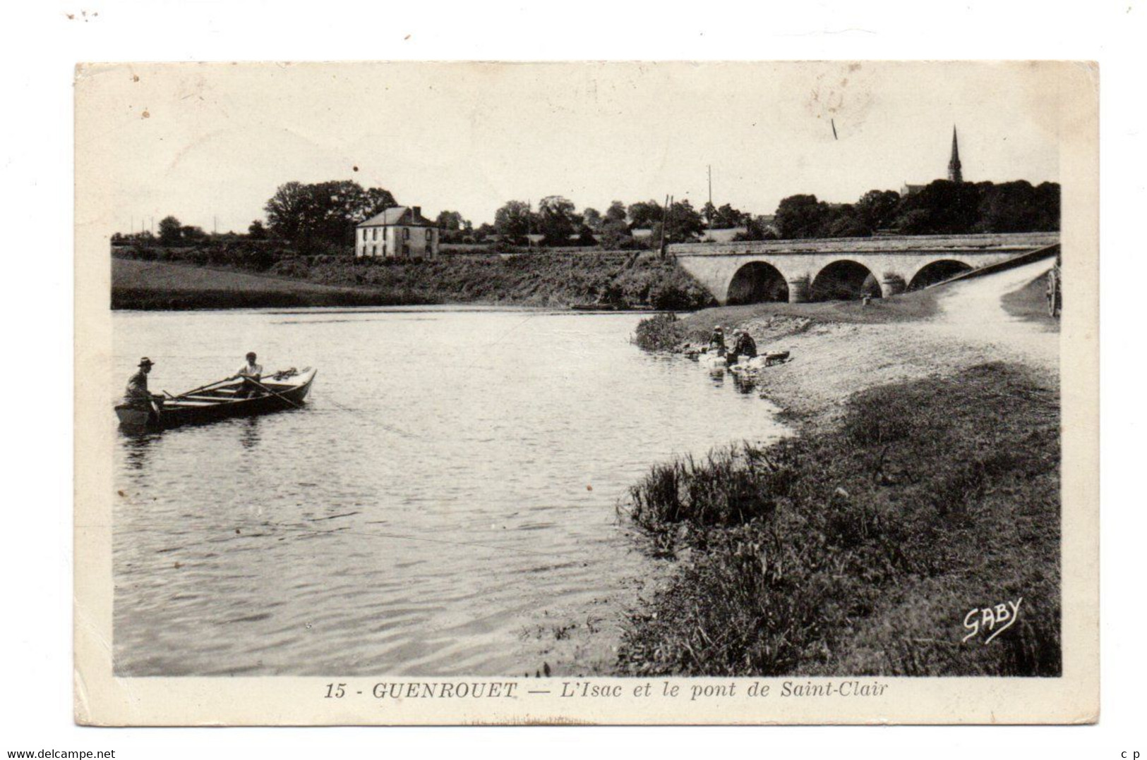 Guenrouet - L'Isac Et Le Pont De Saint Clair  - CPA  °J - Guenrouet