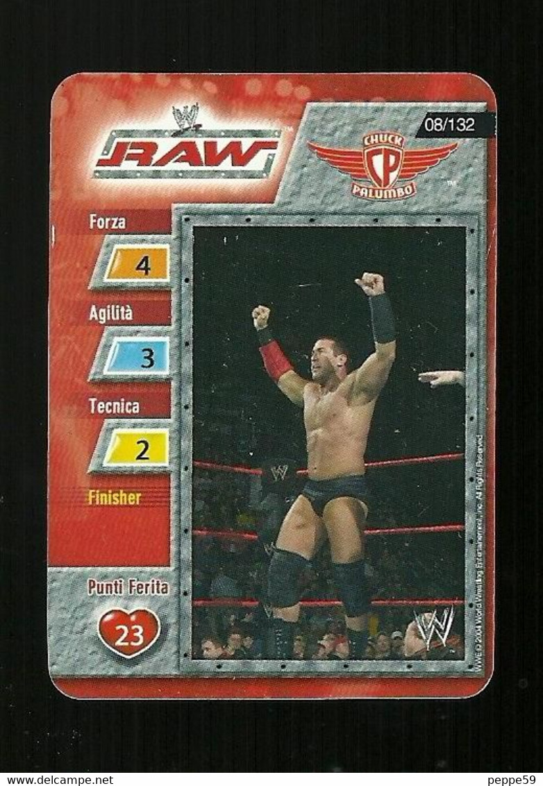 Figurina Wrestling - Card  08-132 - Tarjetas