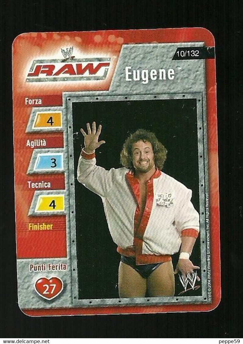 Figurina Wrestling - Card  10-132 - Tarjetas