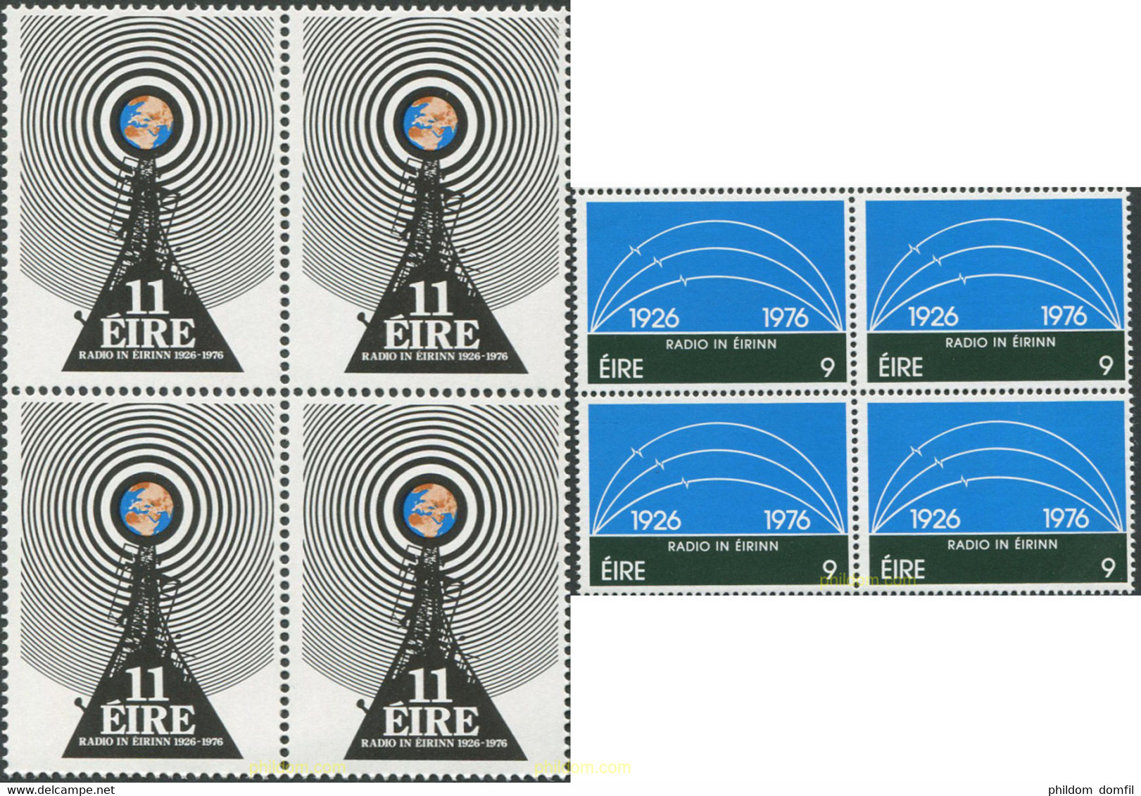 697440 MNH IRLANDA 1976 50 ANIVERSARIO DE LA RADIO IRLANDESA - Collections, Lots & Séries