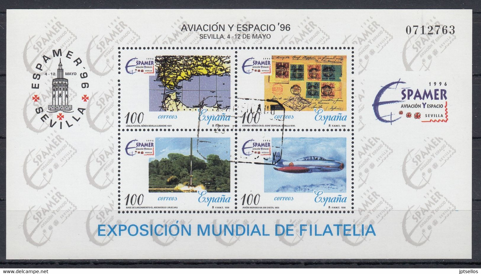ESPAÑA 1996 Nº 3433 USADO - Used Stamps