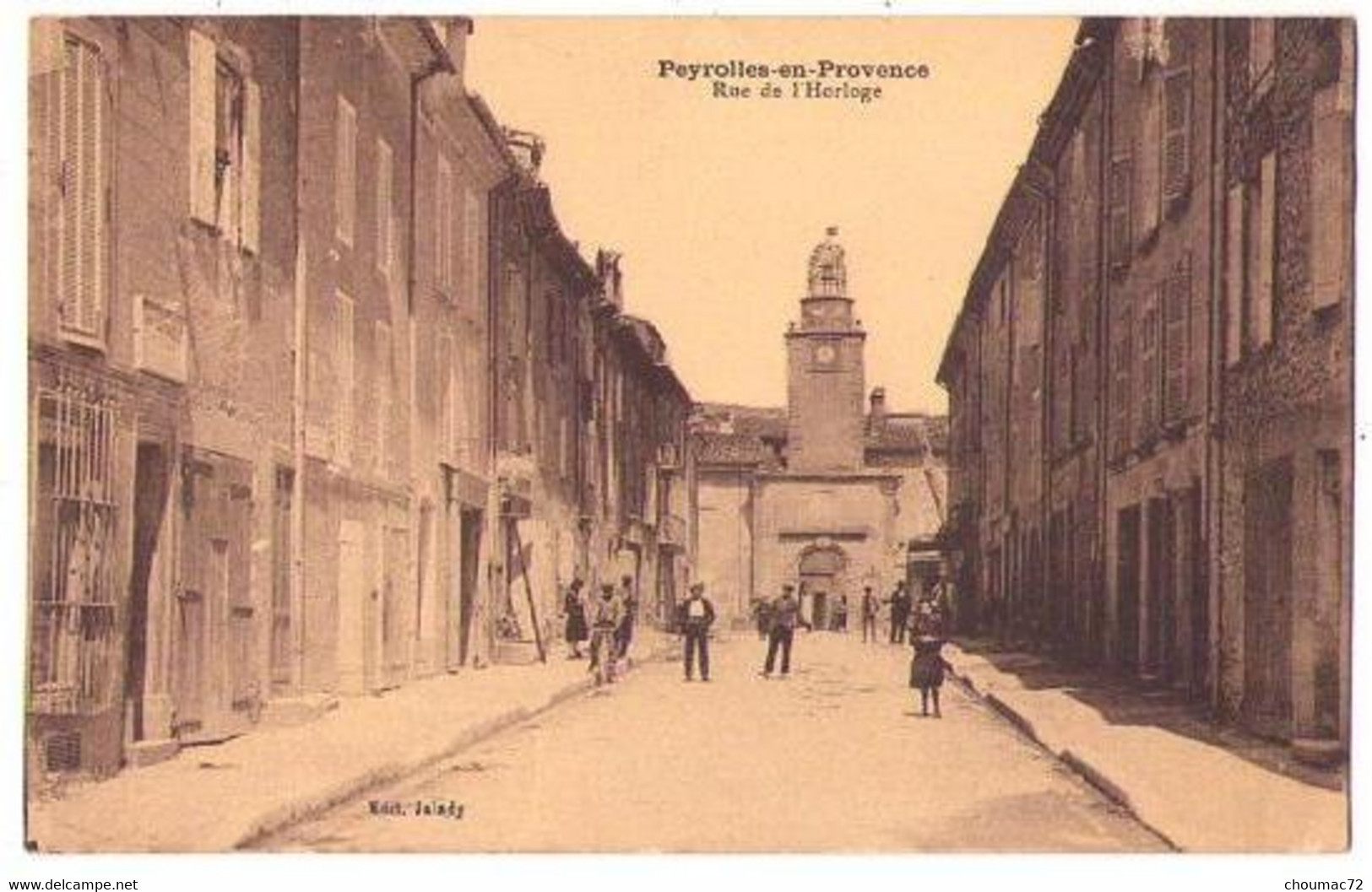 (13) 257, Peyrolles En Provence, Jalady, Rue De L'Horloge - Peyrolles