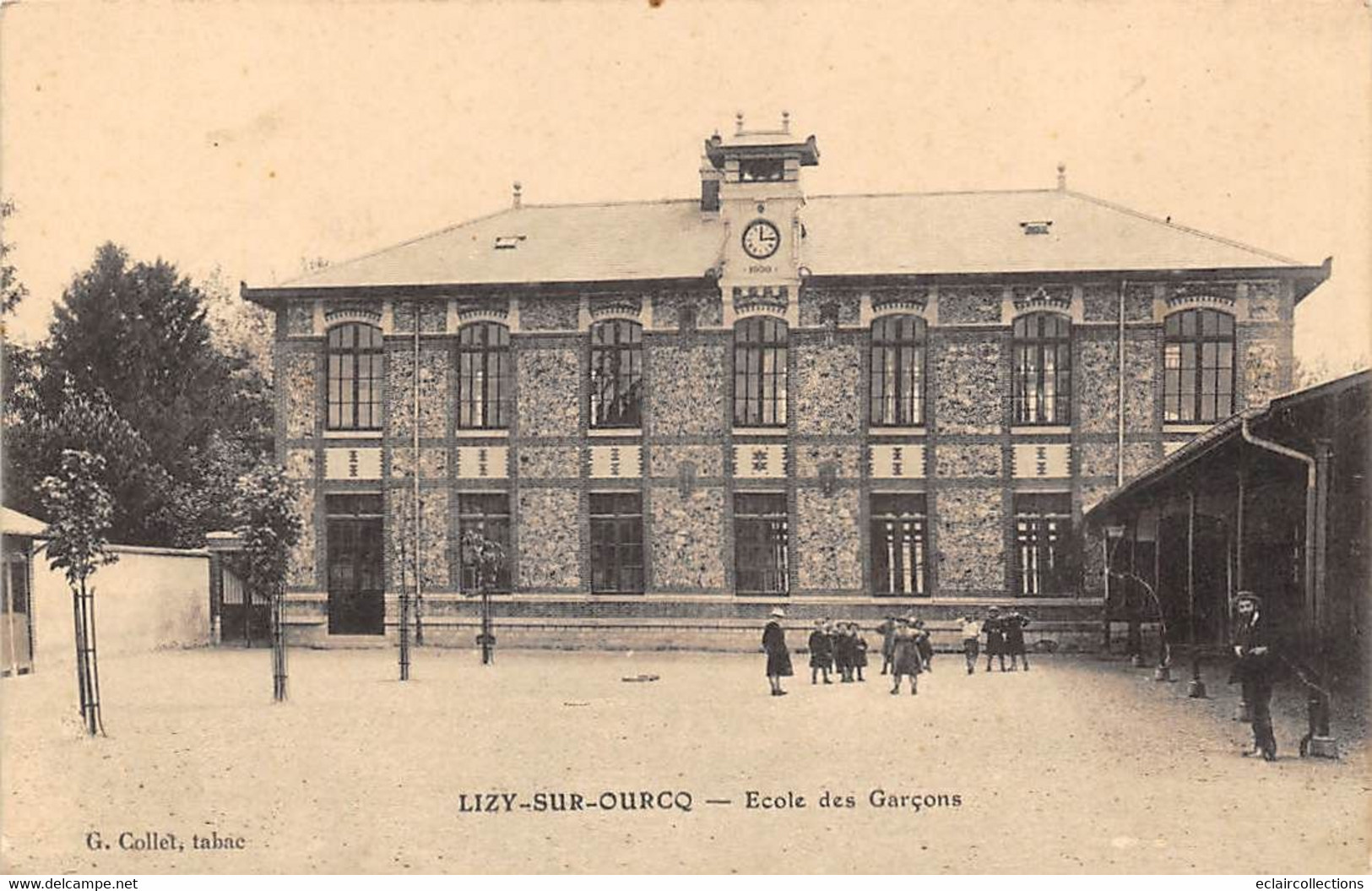 Lizy Sur Ourcq           77          Ecole Des Garçons              (voir Scan) - Lizy Sur Ourcq