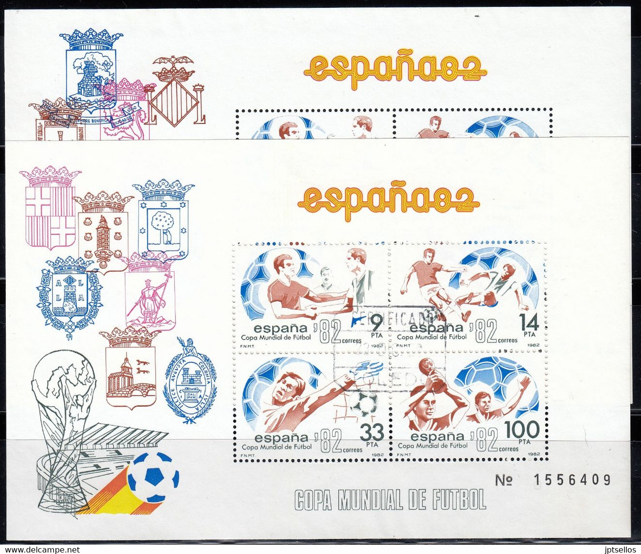 ESPAÑA 1982 Nº 2664/2665 USADO - Used Stamps
