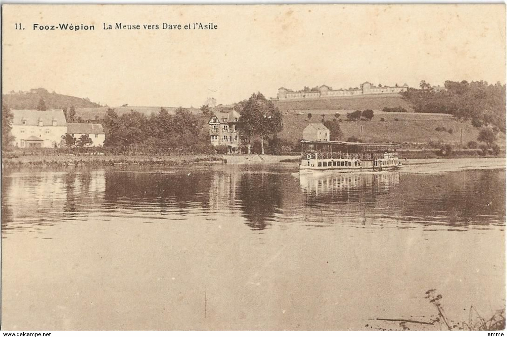 Fooz - Wèpion  *  La Meuse Vers Dave Et L'Asile - Awans