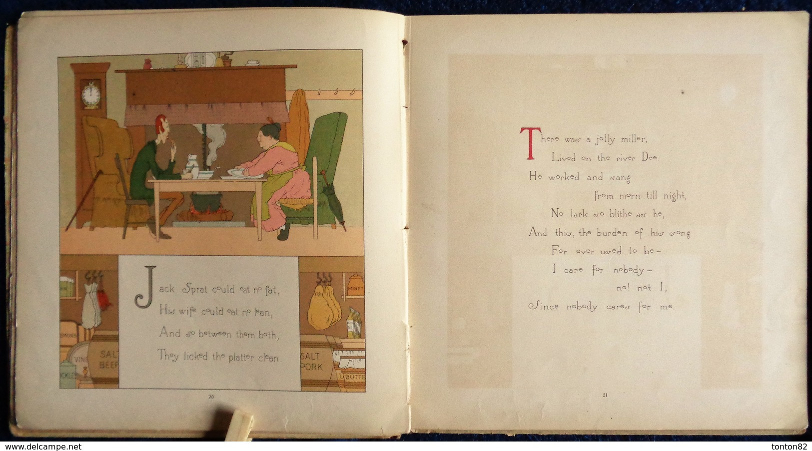 Familiar Selections From The Rhymes Of MOTHER GOOSE - With Pictures By Chester Loomis . - Geïllustreerde Boeken