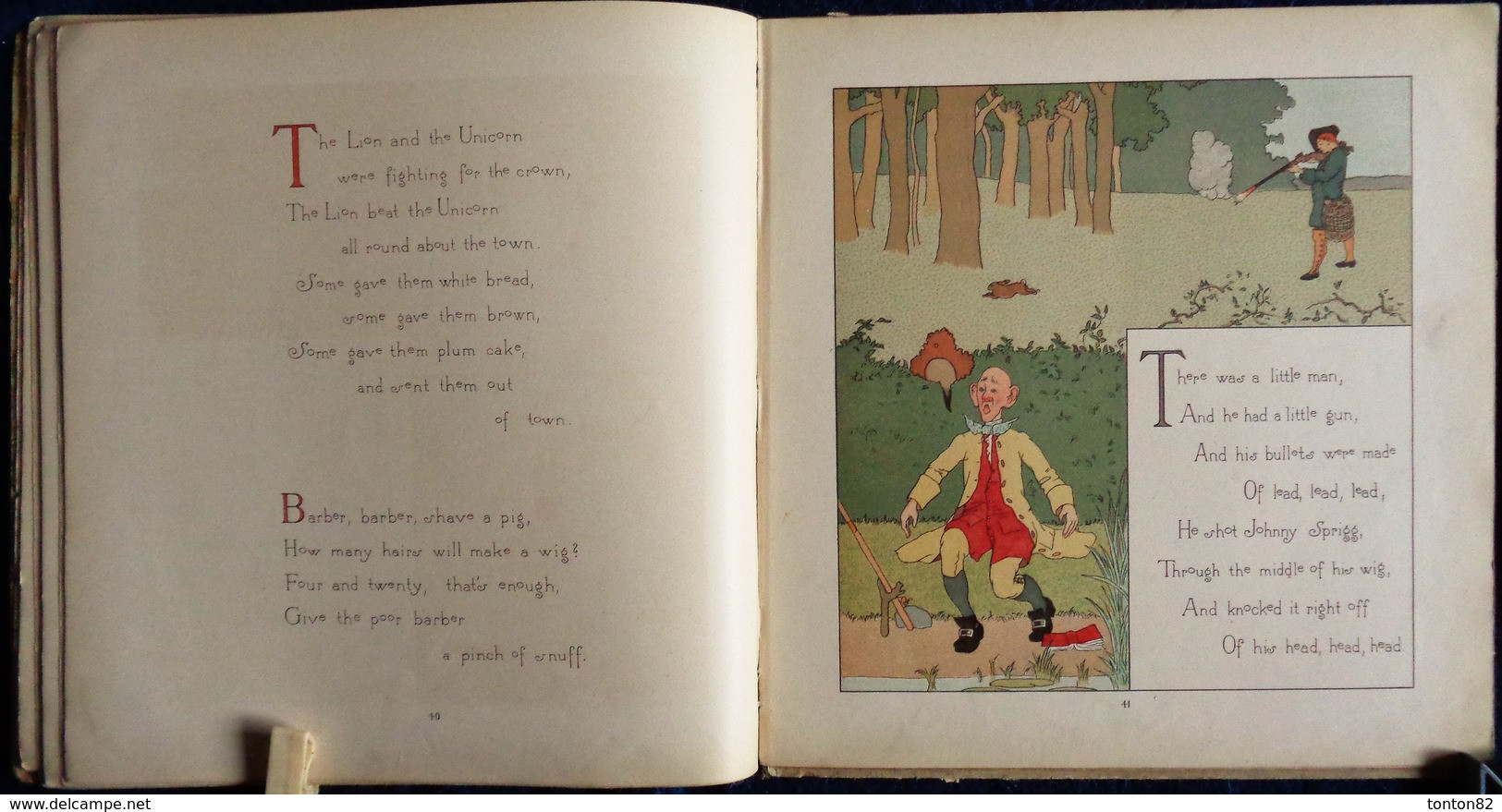 Familiar Selections from the rhymes of MOTHER GOOSE - With pictures by Chester Loomis .