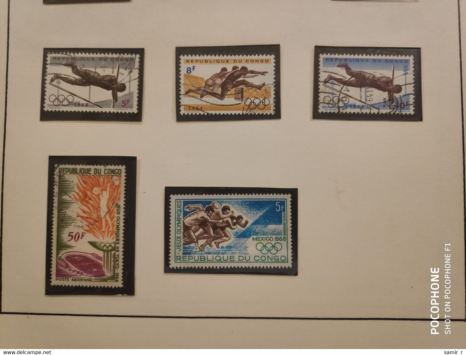 1964 Congo Sports (AL6) - Used Stamps