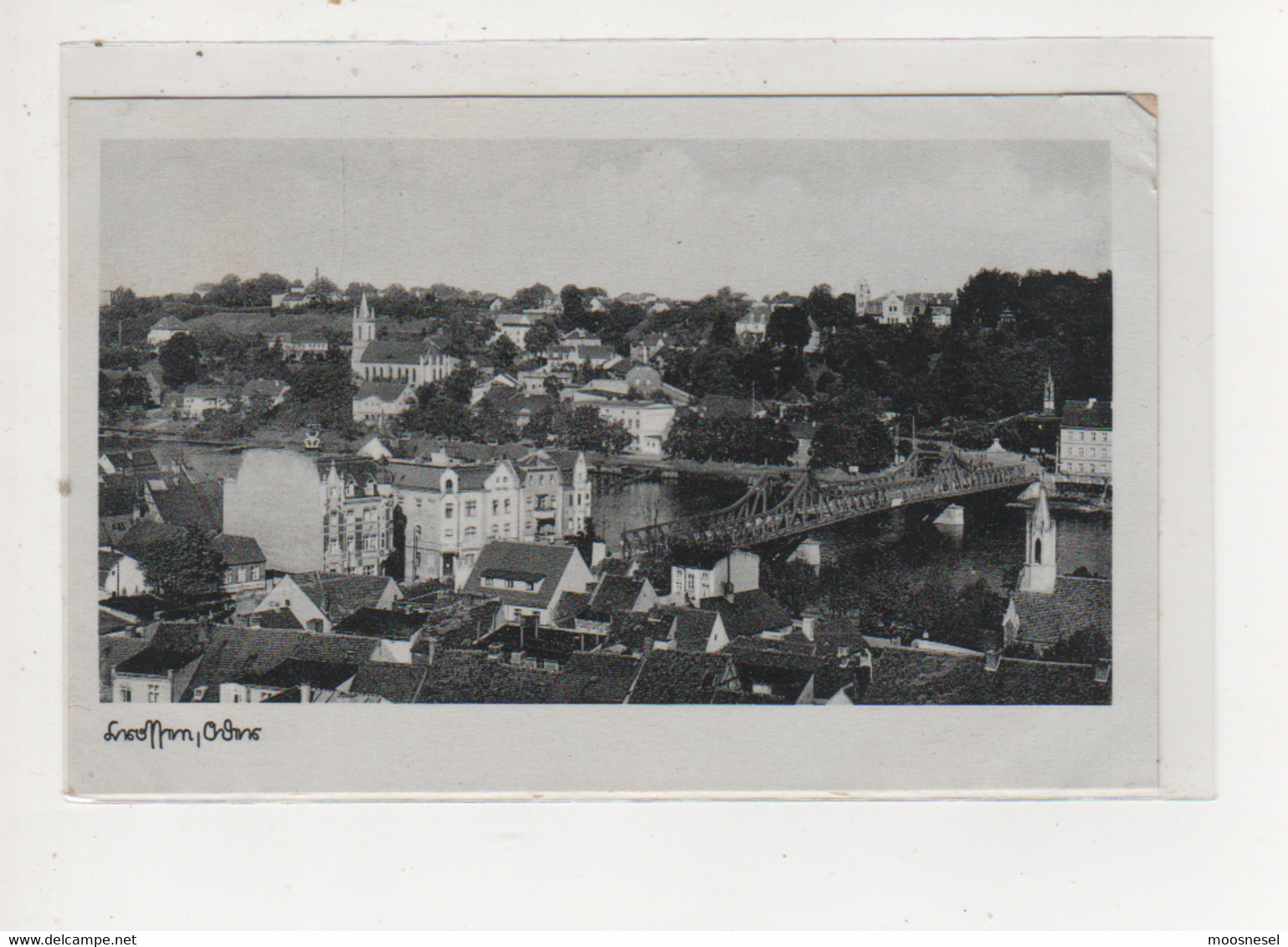 Antike Postkarte  CROSSEN A.D. ODER  VON 1941 - Schlesien