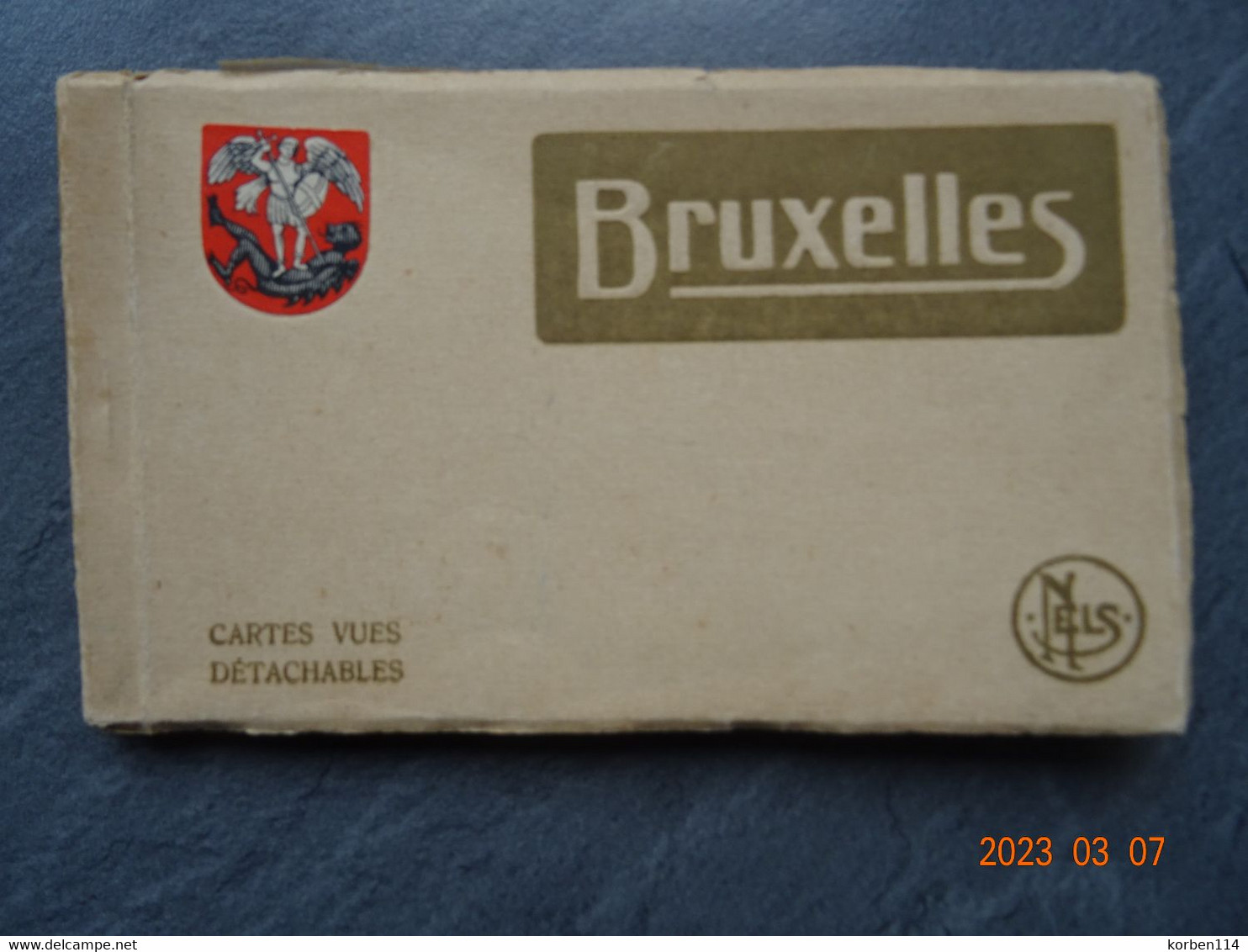 VERZAMELING BRUSSELSE GEBOUWEN EN MONUMENTEN   15  X   9  CM - Lotes Y Colecciones