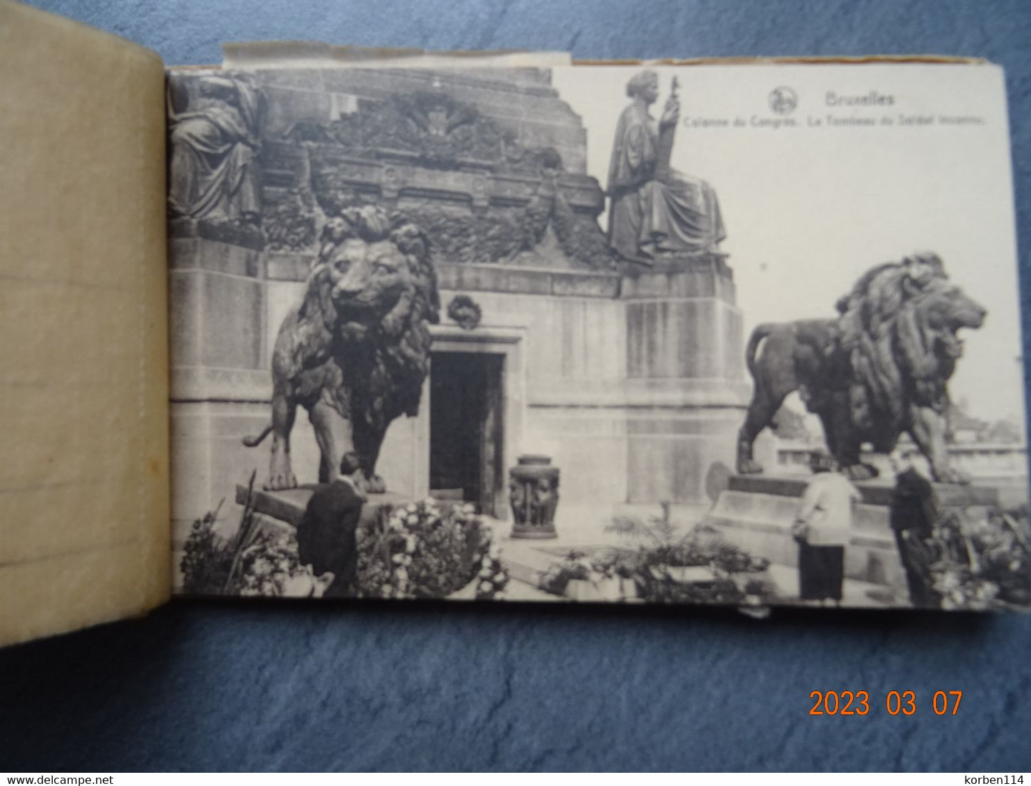 VERZAMELING BRUSSELSE GEBOUWEN EN MONUMENTEN   15  X   9  CM - Lotes Y Colecciones