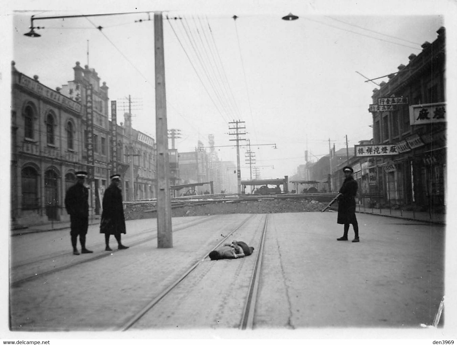 CHINE - Tien Tsin (Tianjin) - Emeute De Novembre 1931 - Victime, Corpse - Tirage Photo (voir Les 2 Scans) - Chine