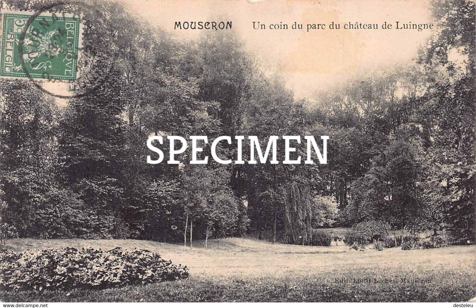 Un Coin Du Parc Du Château De Luigne - Mouscron - Mouscron - Moeskroen