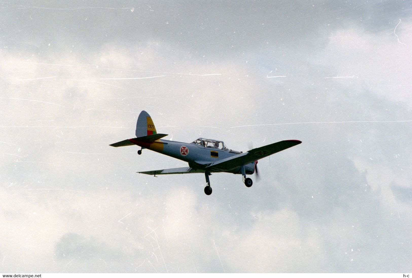 1377 De Havilland DHC-1 Chipmunk T.10 / 8x 35 Mm Original Kodak Color Negatives - Pellicole Cinematografiche: 35mm-16mm-9,5+8+S8mm