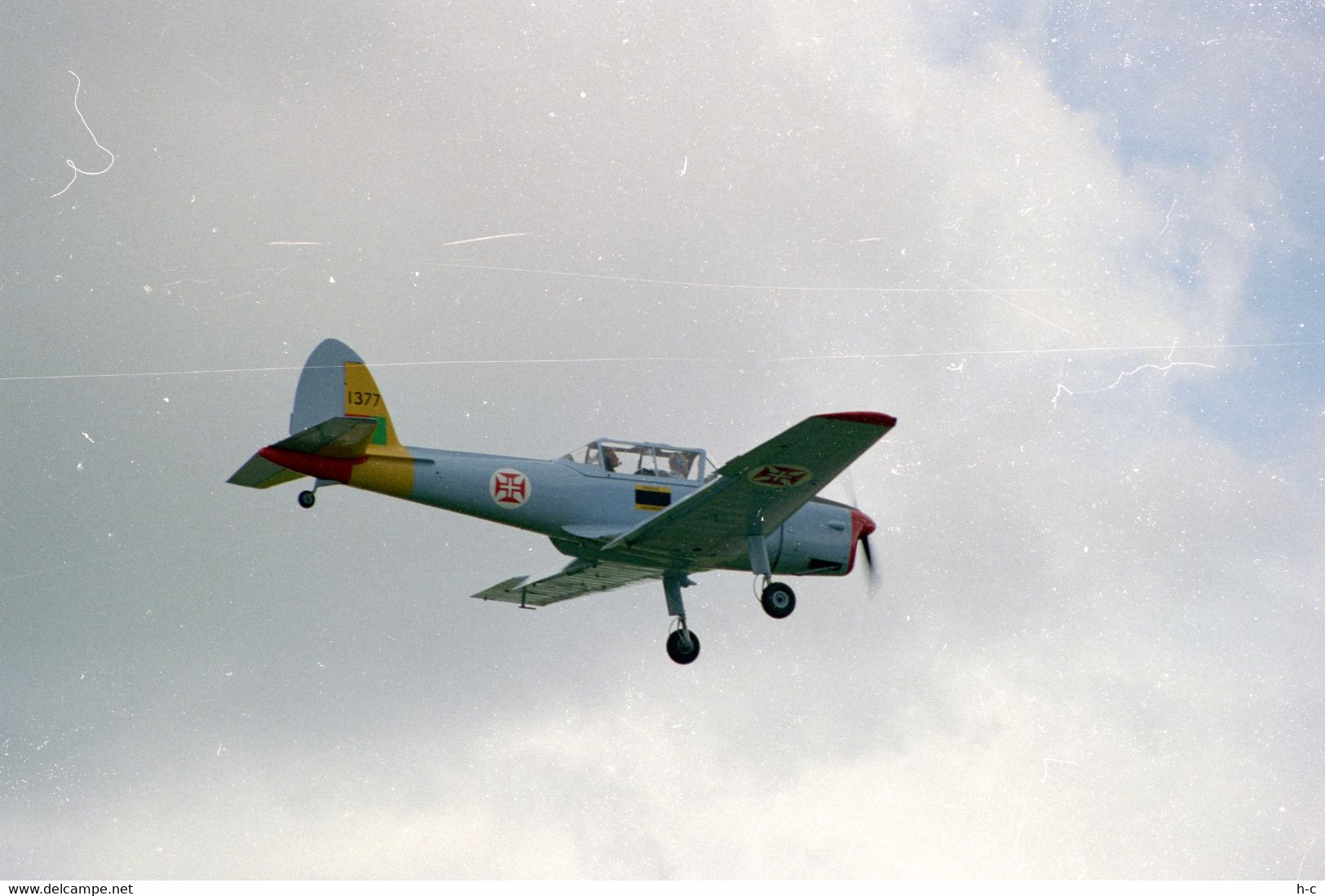 1377 De Havilland DHC-1 Chipmunk T.10 / 8x 35 Mm Original Kodak Color Negatives - Filme: 35mm - 16mm - 9,5+8+S8mm