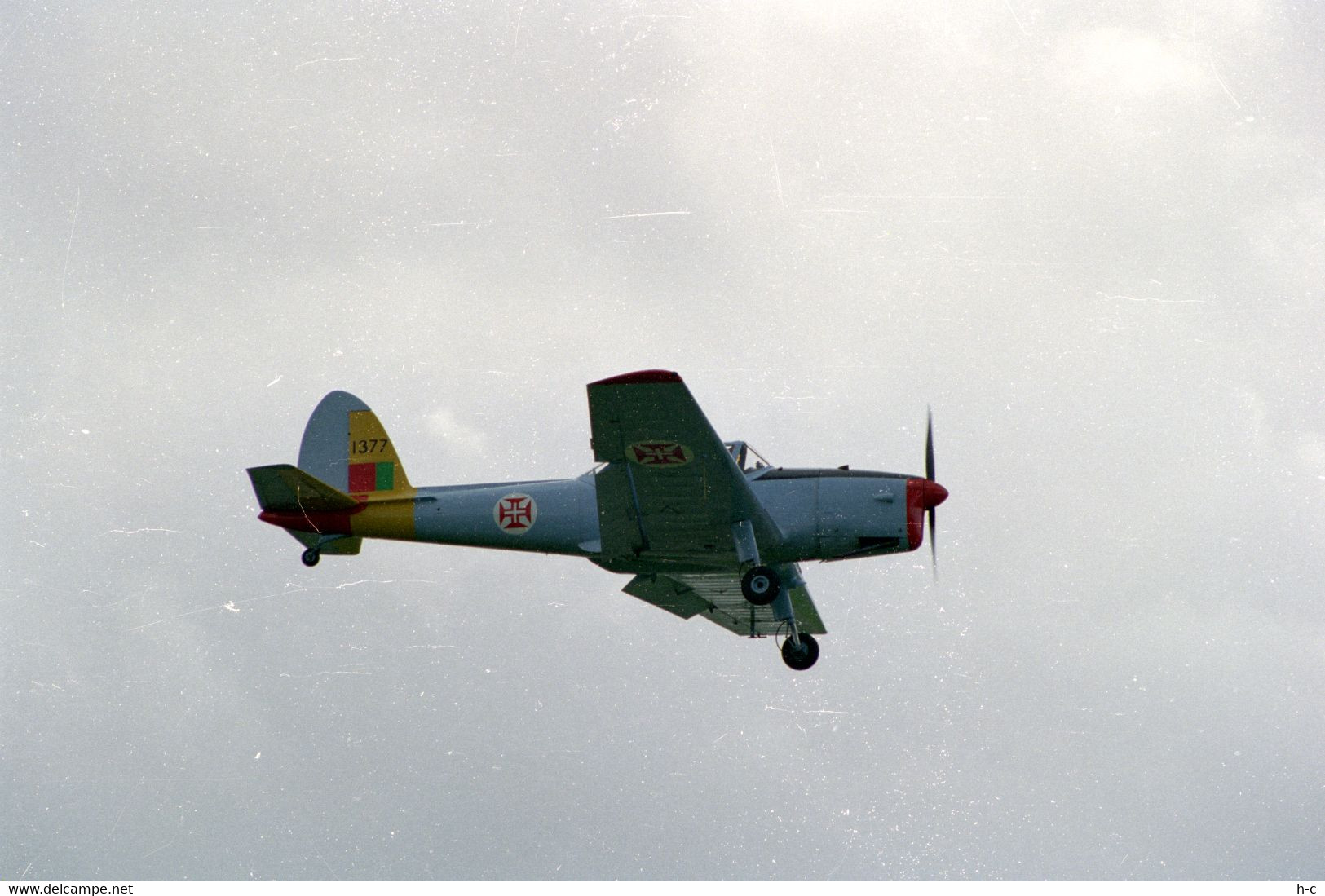 1377 De Havilland DHC-1 Chipmunk T.10 / 8x 35 Mm Original Kodak Color Negatives - Bobines De Films: 35mm - 16mm - 9,5+8+S8mm