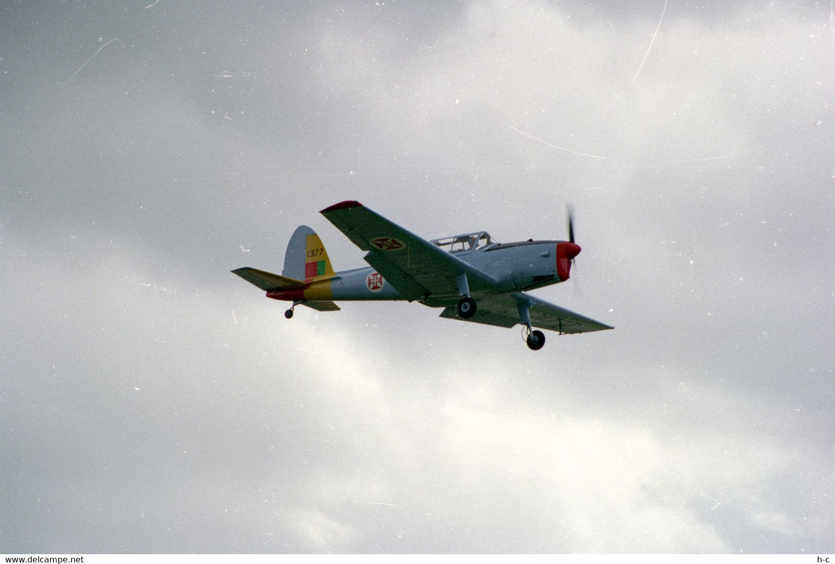 1377 De Havilland DHC-1 Chipmunk T.10 / 8x 35 Mm Original Kodak Color Negatives - 35mm -16mm - 9,5+8+S8mm Film Rolls