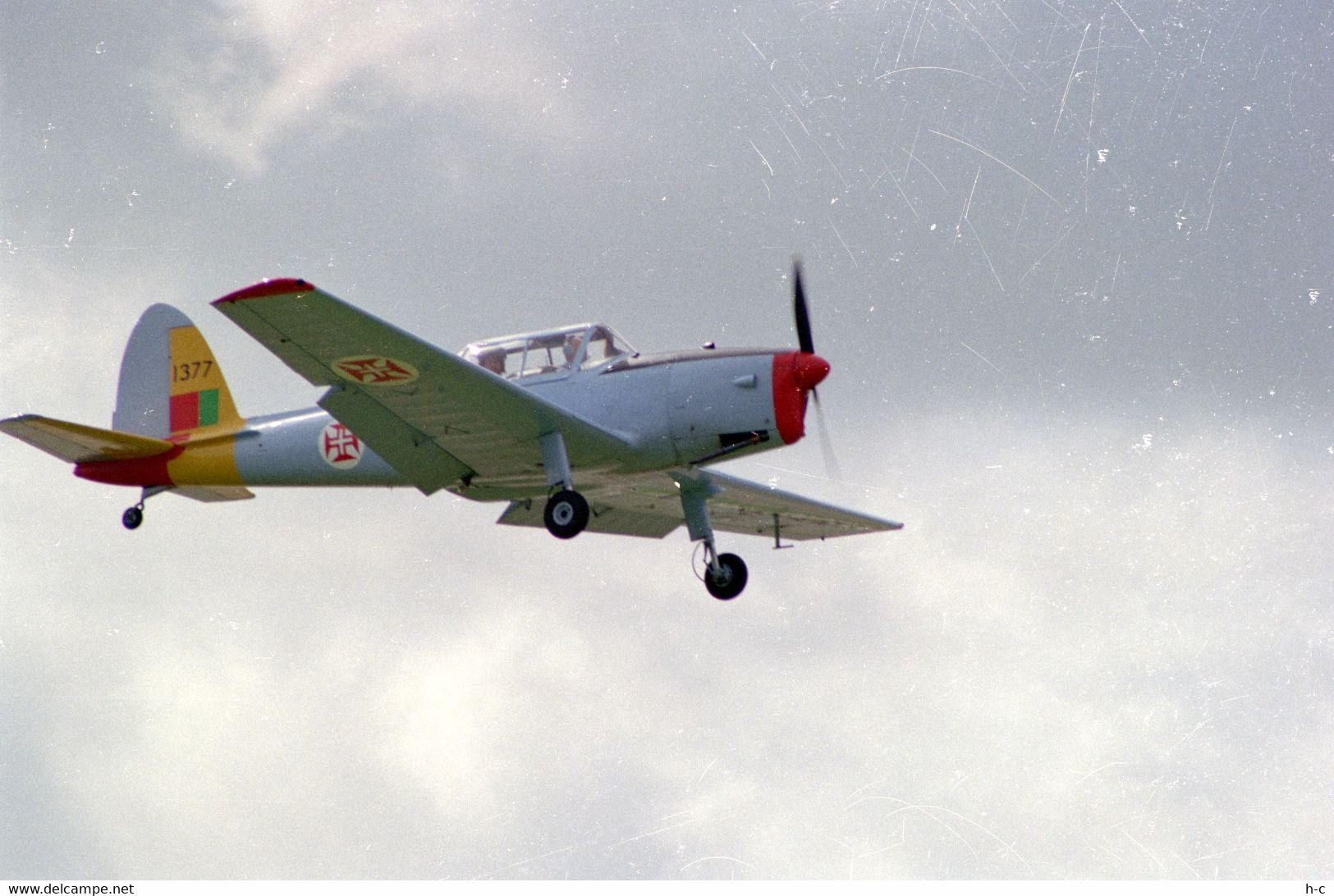 1377 De Havilland DHC-1 Chipmunk T.10 / 8x 35 Mm Original Kodak Color Negatives - 35mm -16mm - 9,5+8+S8mm Film Rolls