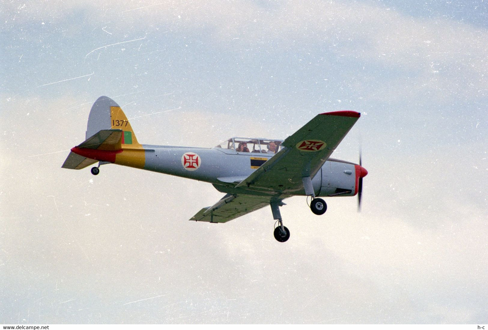 1377 De Havilland DHC-1 Chipmunk T.10 / 8x 35 mm original Kodak color negatives