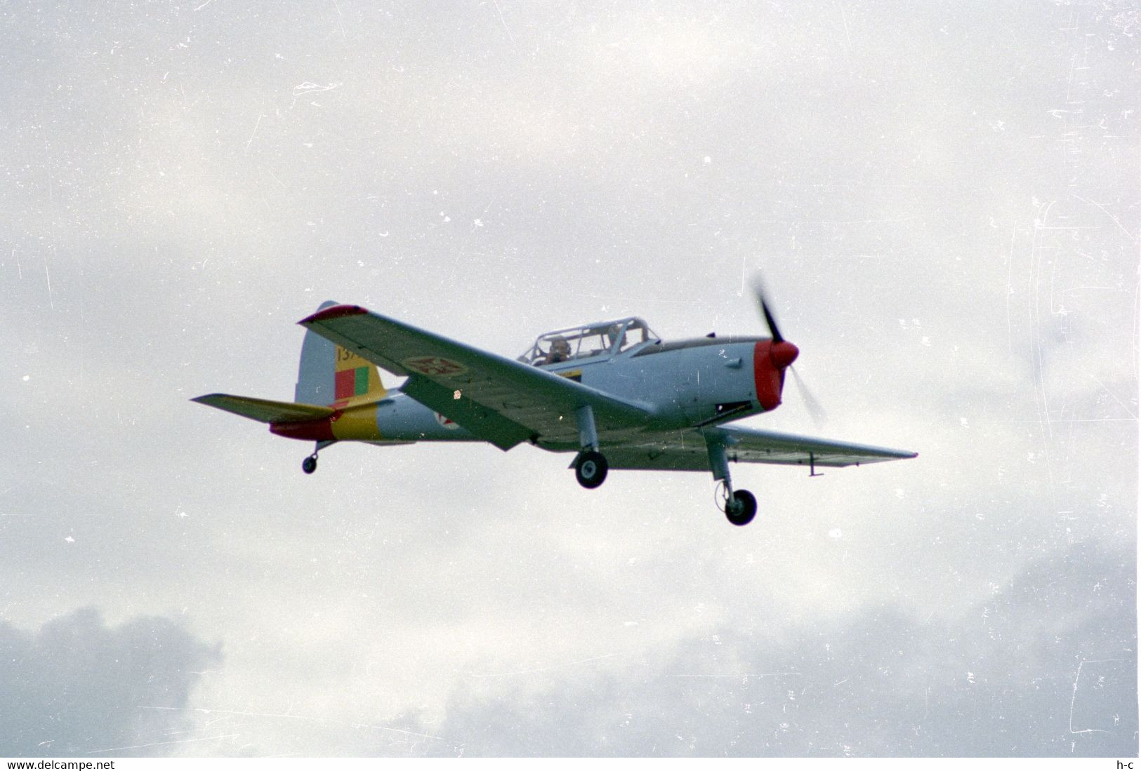 1377 De Havilland DHC-1 Chipmunk T.10 / 8x 35 mm original Kodak color negatives